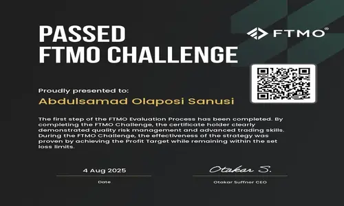 FTMO Challenge Pass